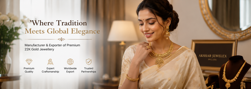 Why Choose a Trusted Gold Jewellery Manufacturer & Exporter?